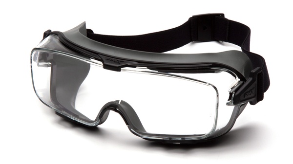 Захисні окуляри-маска Pyramex Cappture-PRO (clear) H2MAX Anti-Fog, прозорі фото