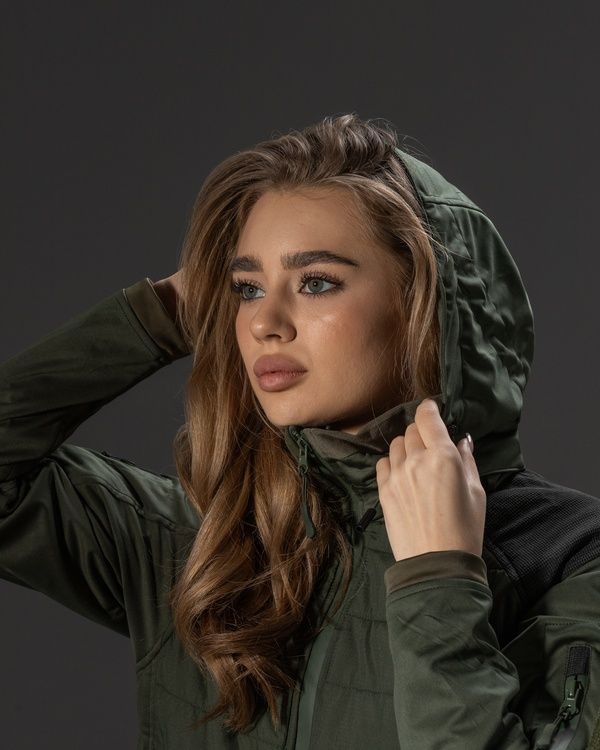 Куртка тактична жіноча BEZET Phantom хакі фото