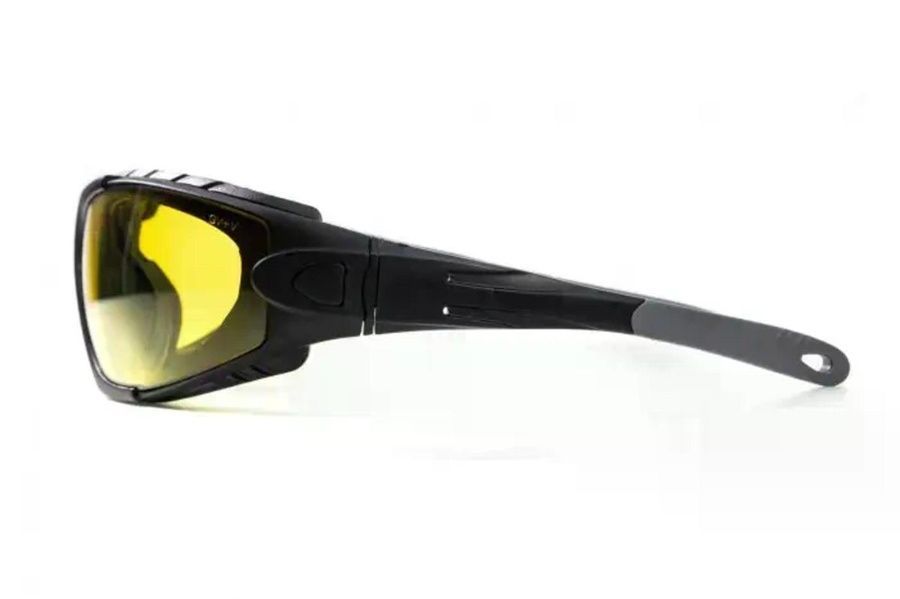 Защитные фотоочки очки Global Vision Shorty Photochromic (yellow) Anti-Fog, желтые фото