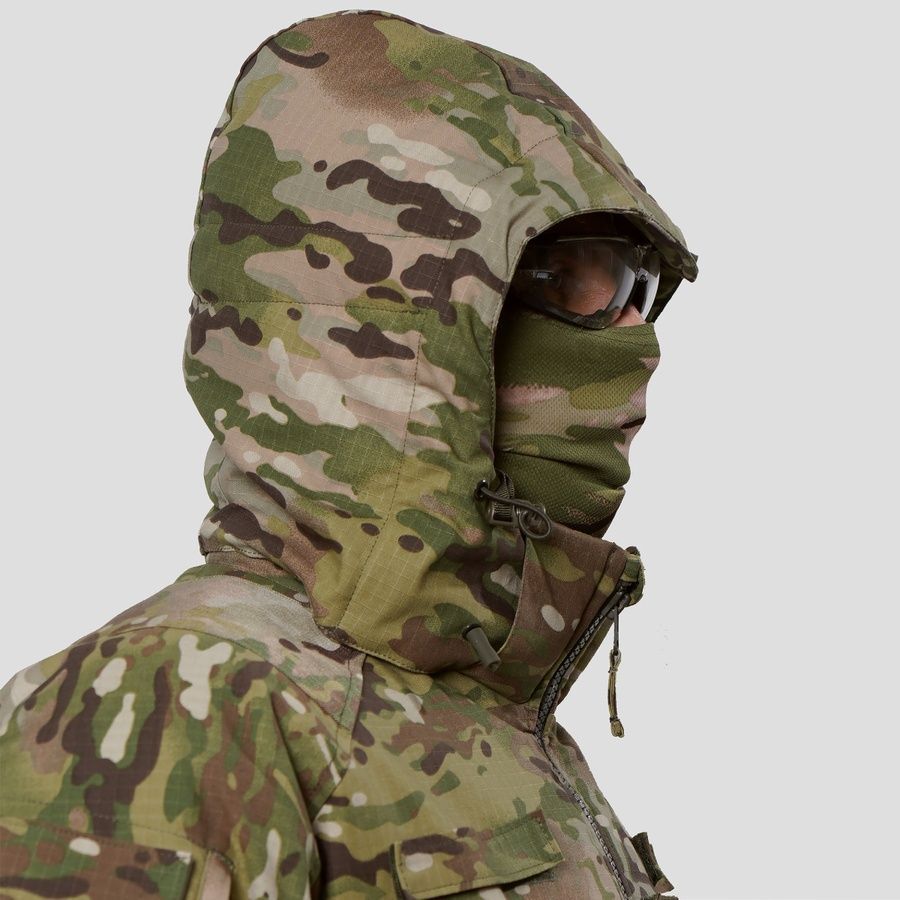 Тактическая зимняя куртка UATAC Multicam Ripstop Climashield Apex 136 фото