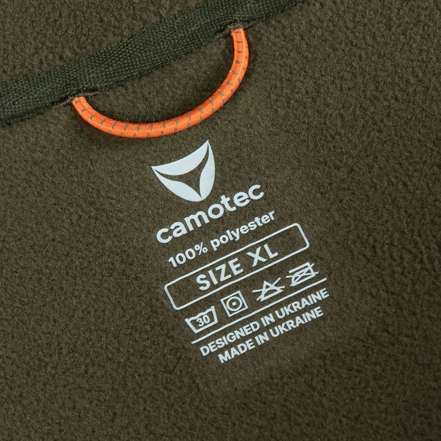 Чоловіча тактична флісова кофта Army Himatec олива Camotec фото