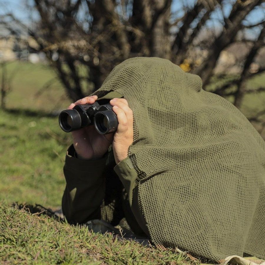 Літній маскувальний шарф-сітка CM SFVS олива Camotec фото