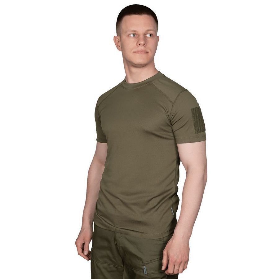 Чоловіча футболка CM Chiton Patrol CoolPass Antistatic Olive Camotec фото