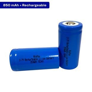 Аккумуляторная литиевая батарея CR123A/16340 850mAh 3.7V Lithium фото