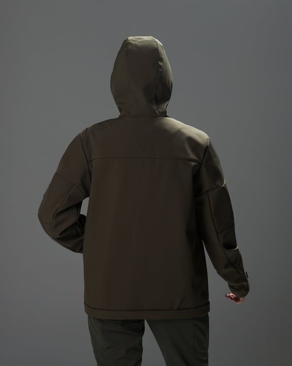 Куртка женская Softshell BEZET Робокоп 2.0 хаки фото