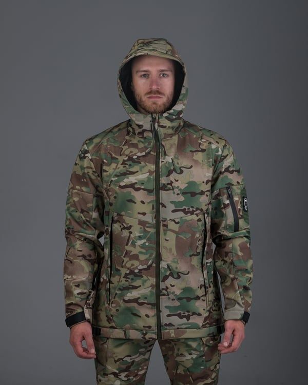 Куртка Softshell BEZET Робокоп 2.0 мультикам фото