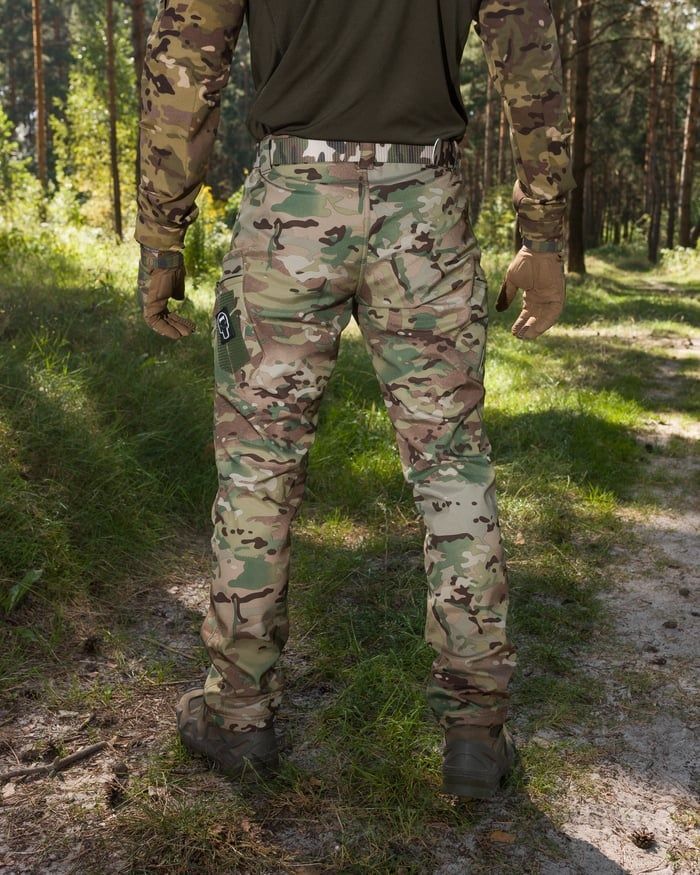 Брюки карго тактические Softshell BEZET Байрактор мультикам фото
