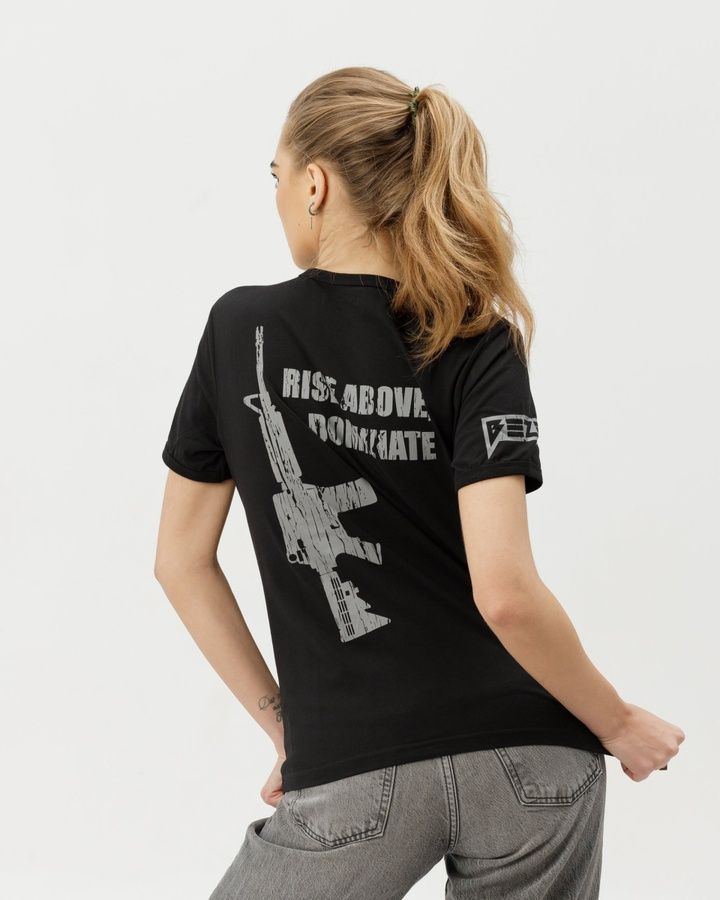 Футболка жіноча Commando чорна BEZET фото