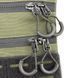 Тактическая мужская сумка через плечо RoKit Olive Black M с MOLLE и панелью велкро фото 7