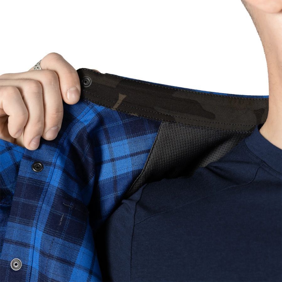 Повсякденна сорочка &ldquo;Буревій&rdquo; Blue/Black Camotec фото