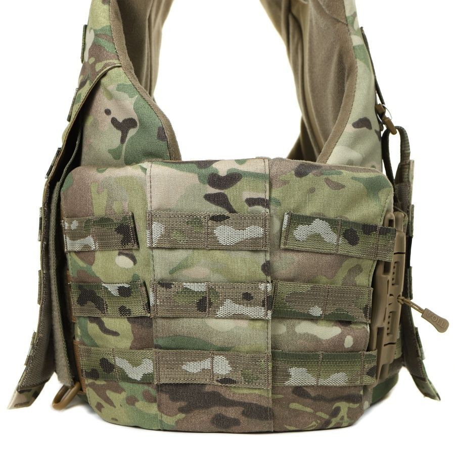 Протиуламковий жилет EGIDA СPS (corset protection system), 1 або 2 класу ДСТУ та STANAG, койот MOLLI