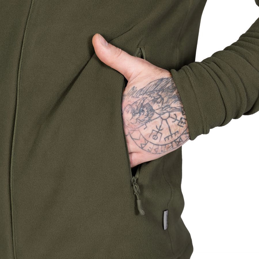 Мужская военная тактическая флисовая кофта Meadow 8517 олива Camotec фото
