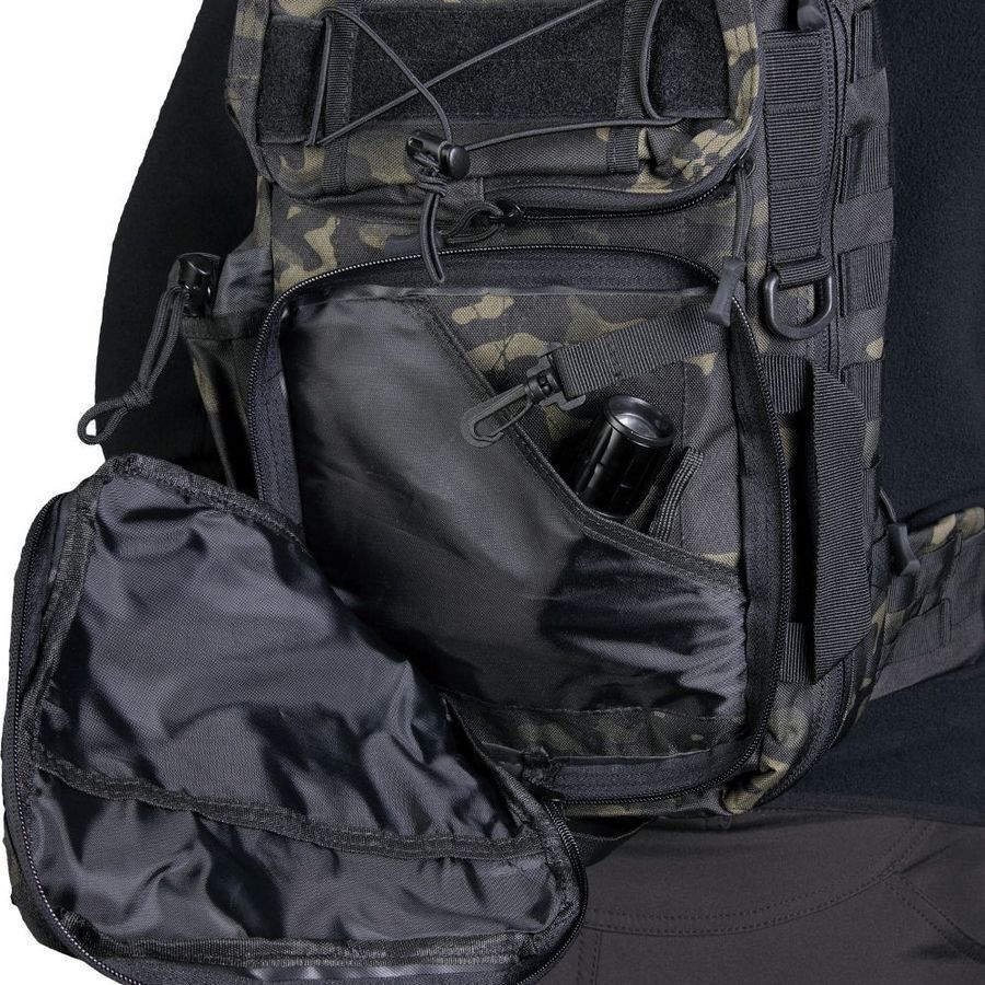 Тактичний рюкзак TCB Multicam Black л. фото