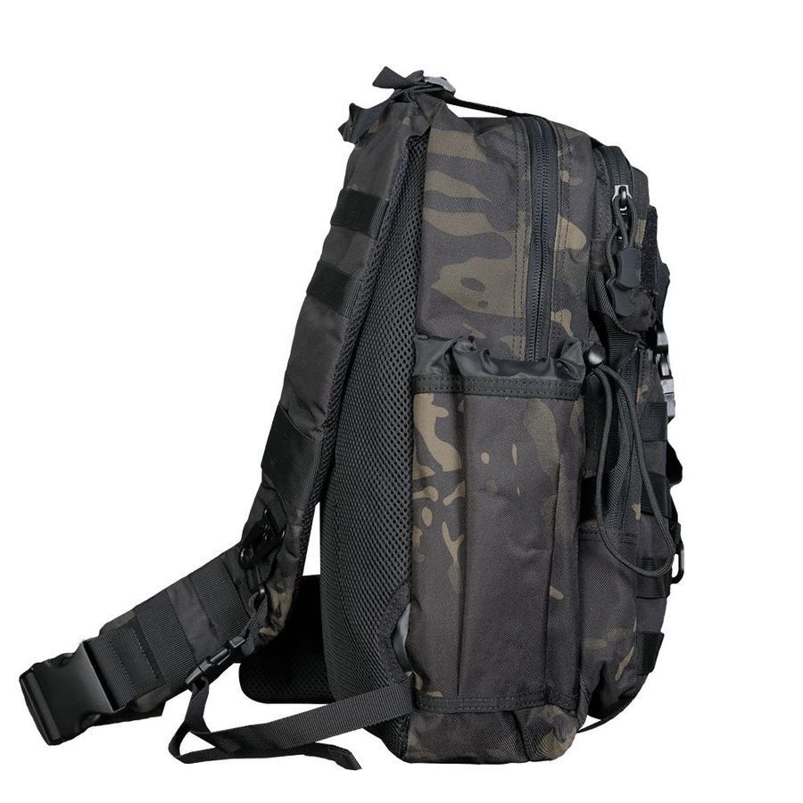 Тактичний рюкзак TCB Multicam Black л. фото