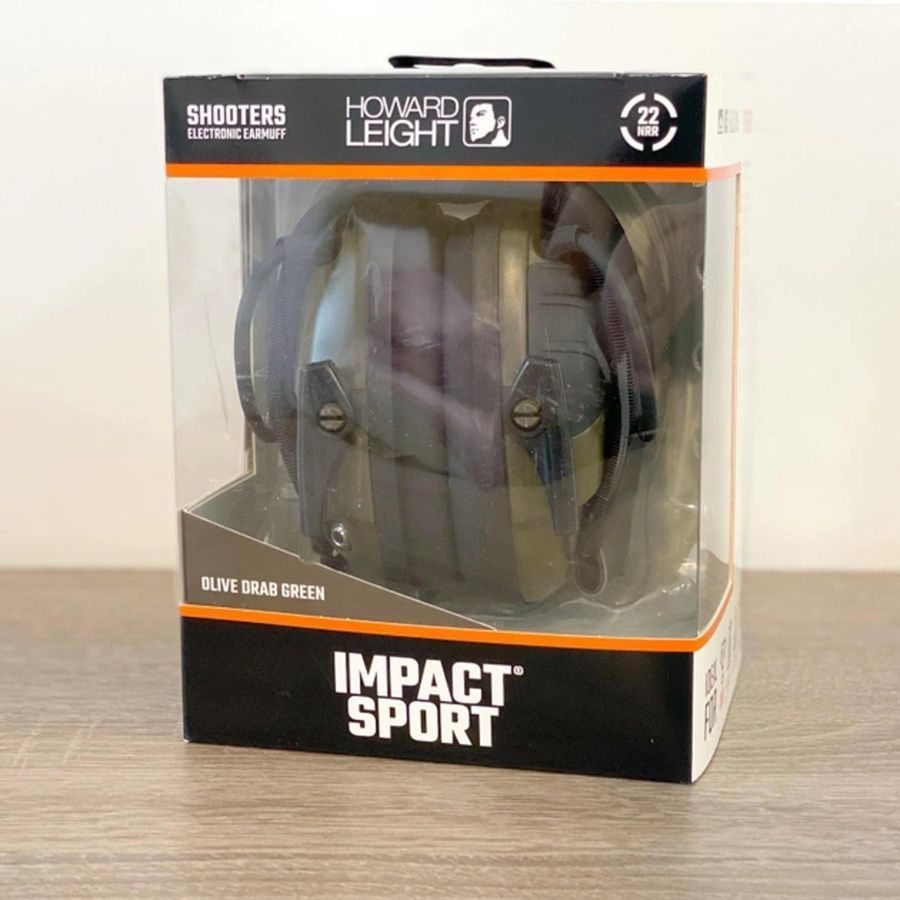 Активные защитные наушники Howard Leight Impact Sport R-01526 Olive фото