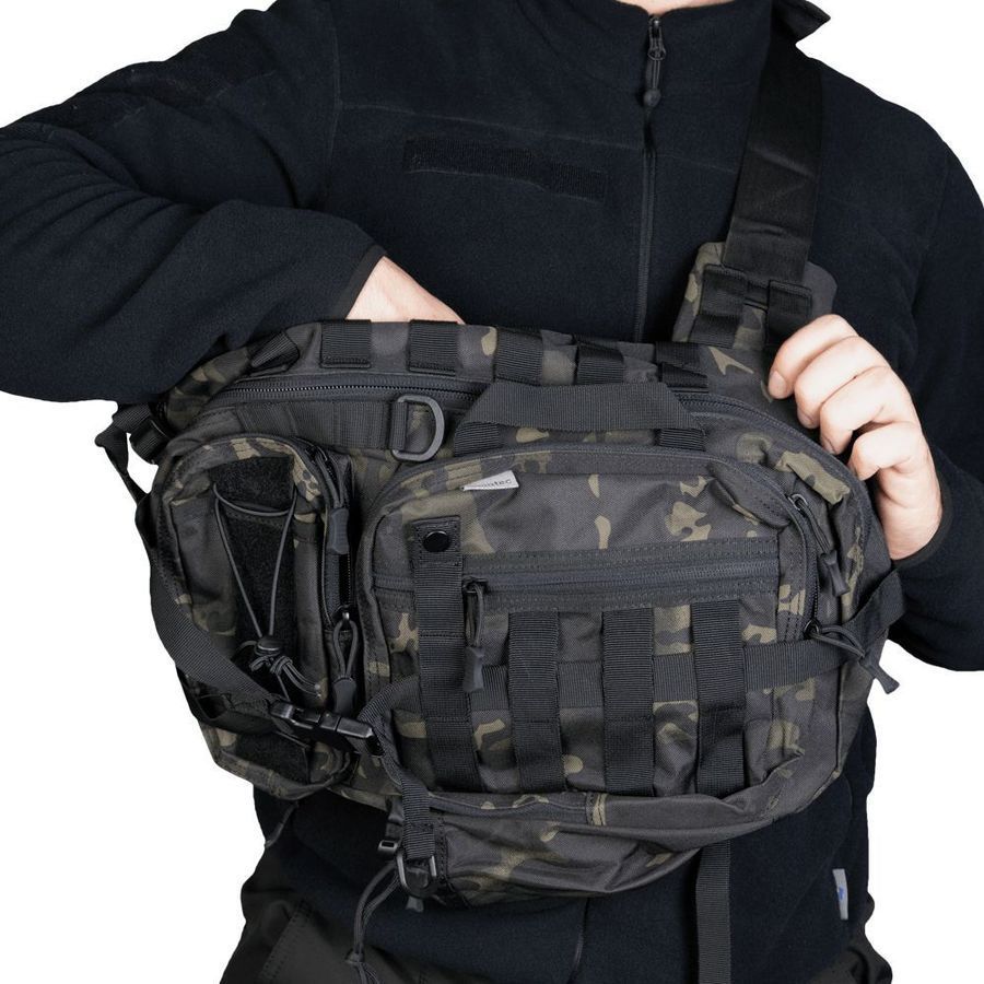 Тактичний рюкзак TCB Multicam Black л. фото