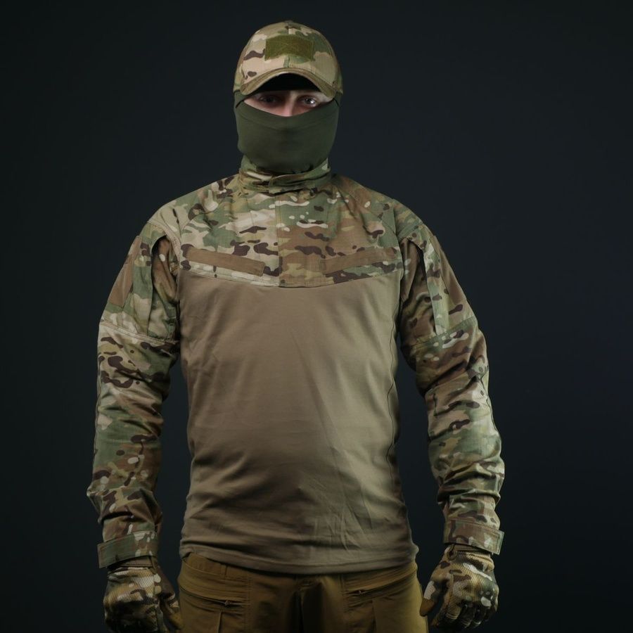 Тактическая рубашка Ubacs Forsage Combat Multicam Kiborg фото
