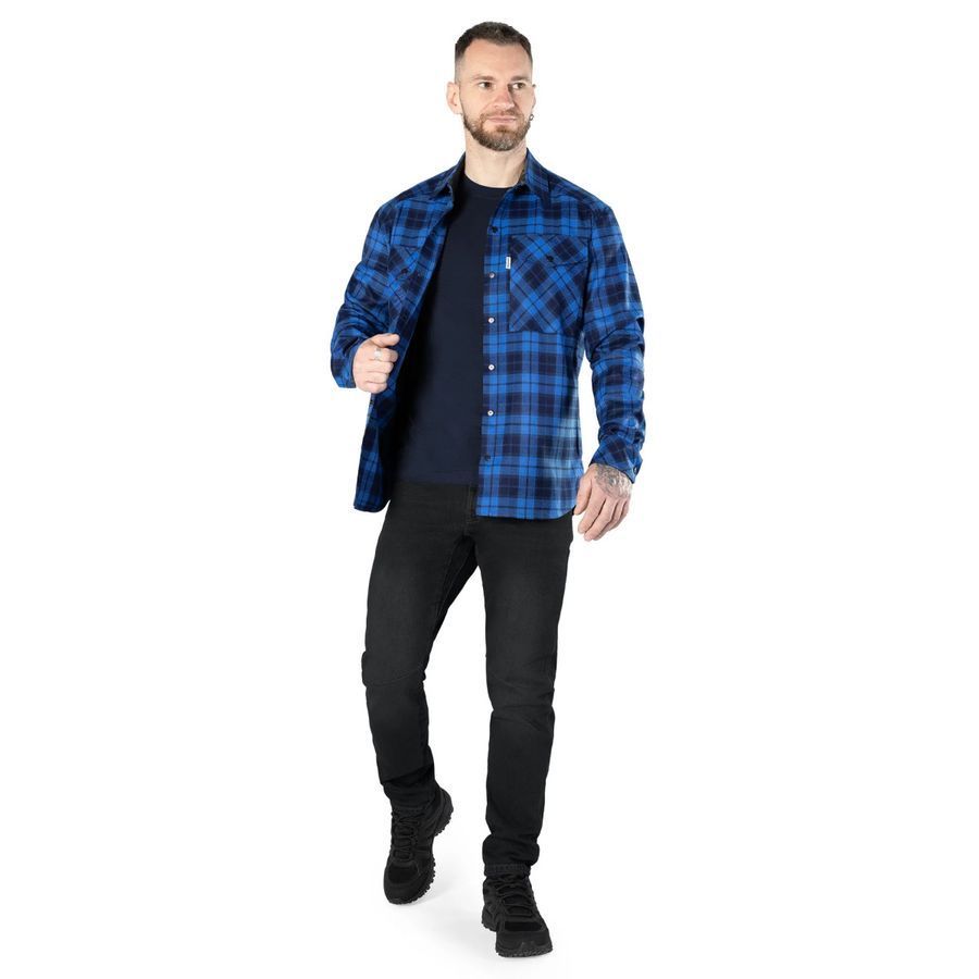Повсякденна сорочка &ldquo;Буревій&rdquo; Blue/Black Camotec фото