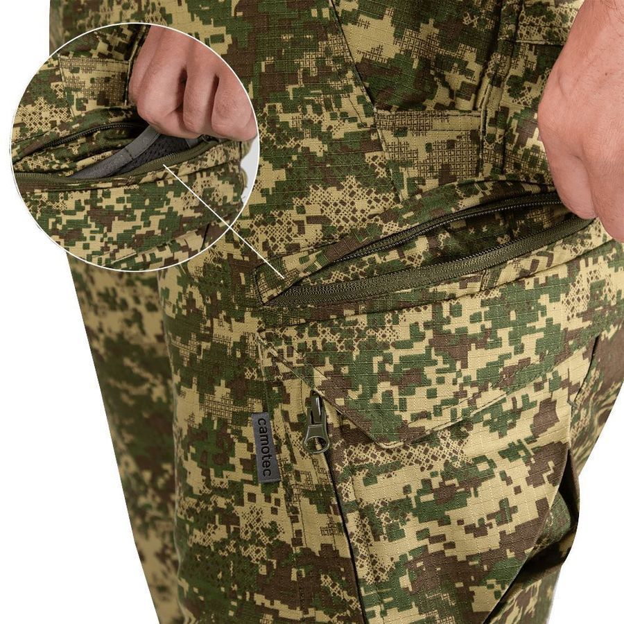Військові демісезонні штани Герць Хижак- піксель Camotec фото