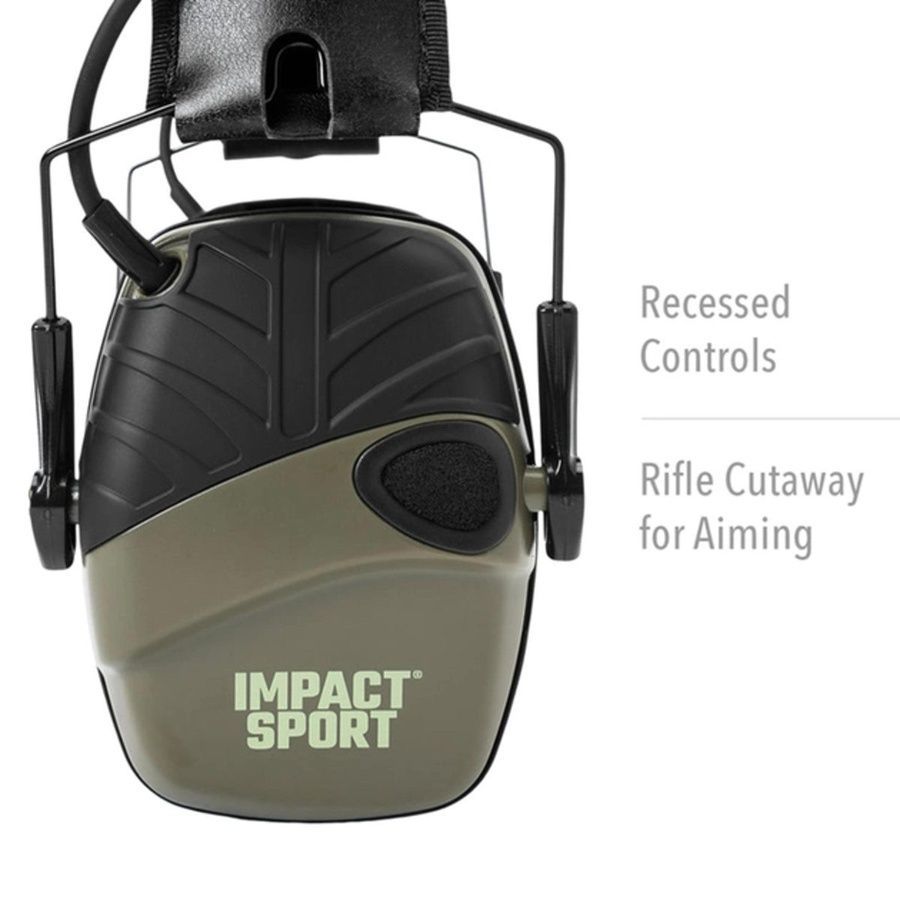 Активные защитные наушники Howard Leight Impact Sport R-01526 Olive фото