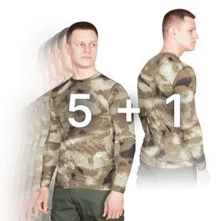 Комплект Лонгслів CoolTouch A-TACS AU + фото