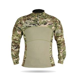 Тактическая боевая рубашка UBACS Tactical Series Long Sleeve с усиленными рукавами и велкропанелями фото
