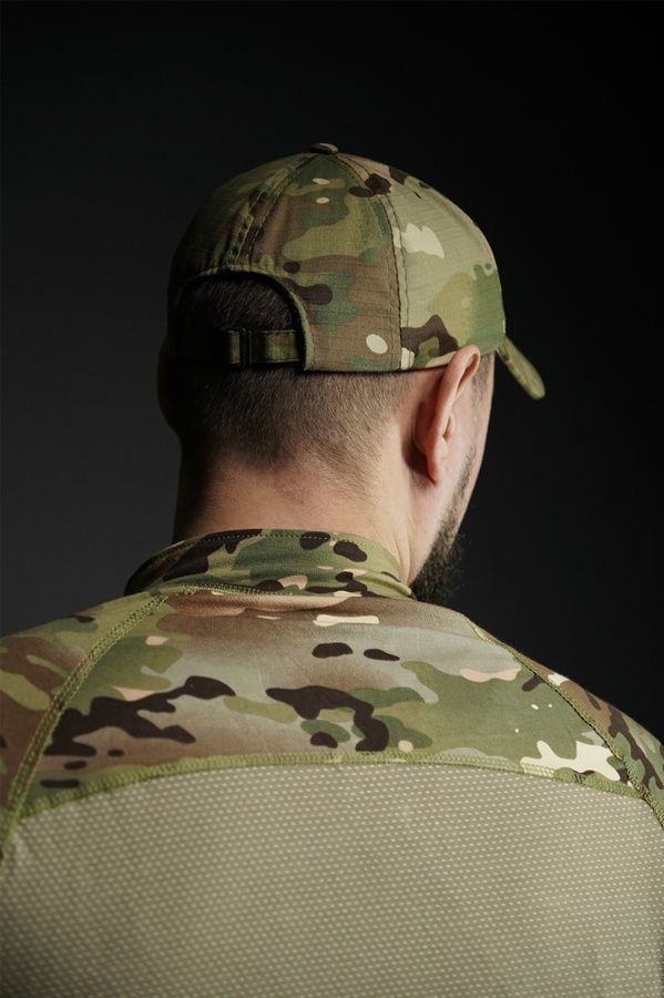 Тактична бойова сорочка UBACS Tactical Series Long Sleeve з посиленими рукавами та велкро-панелями фото