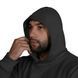 Летний спортивный костюм военный Basic Hood. Черный Camotec фото 6