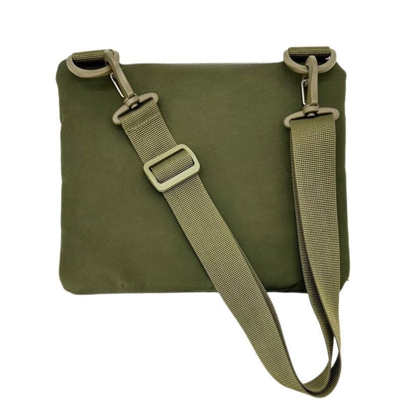 Тактическая мужская сумка через плечо RoKit Olive M с MOLLE и панелью велкро фото