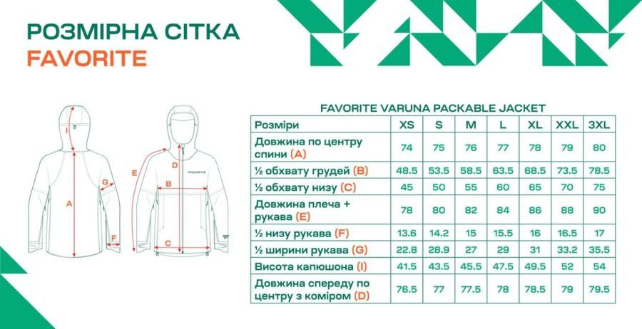 Куртка Favorite Varuna Packable Jacket XL 10K/10K Gray фото