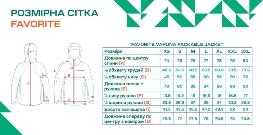 Куртка Favorite Varuna Packable Jacket XL 10K/10K Gray фото