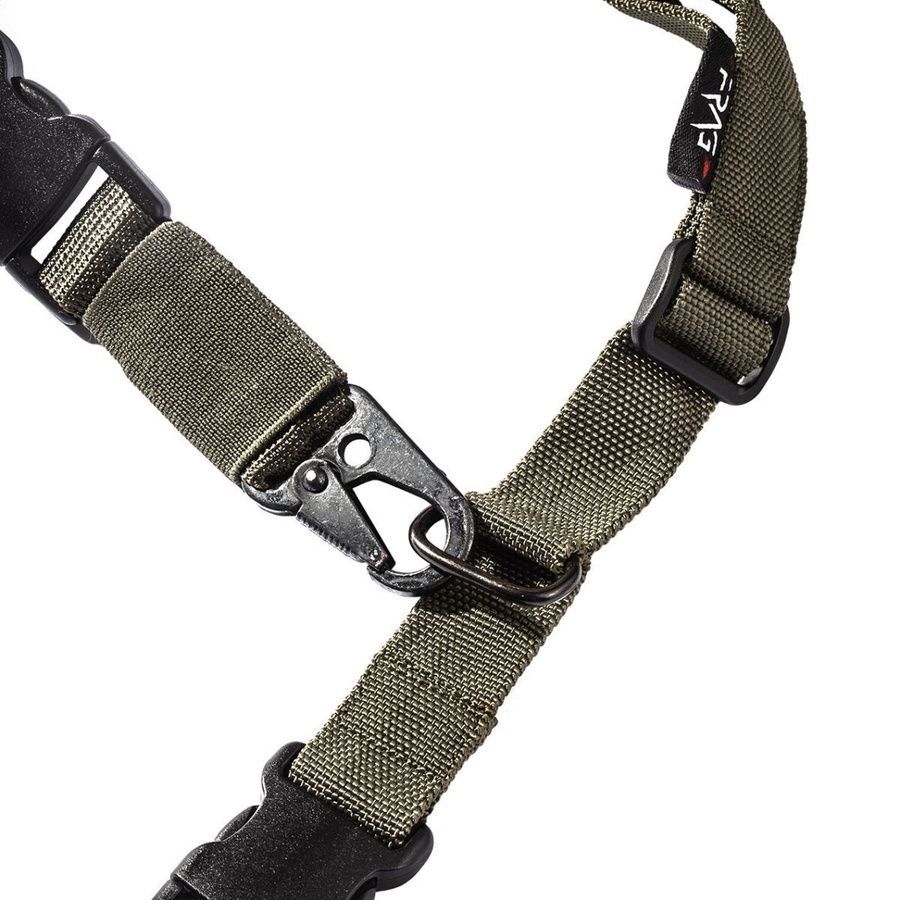 2-точечный быстрорегулируемый тактический ремень Оливка FRAG фото