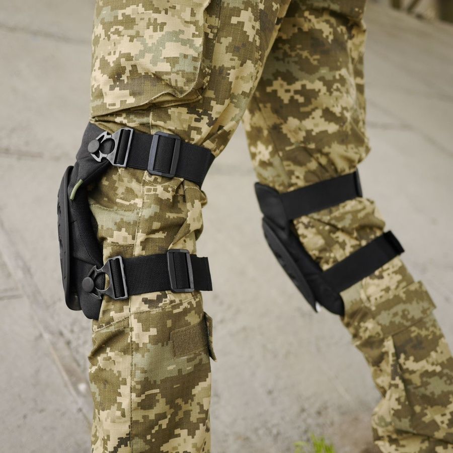 Захисні наколінники USA Чорний фото