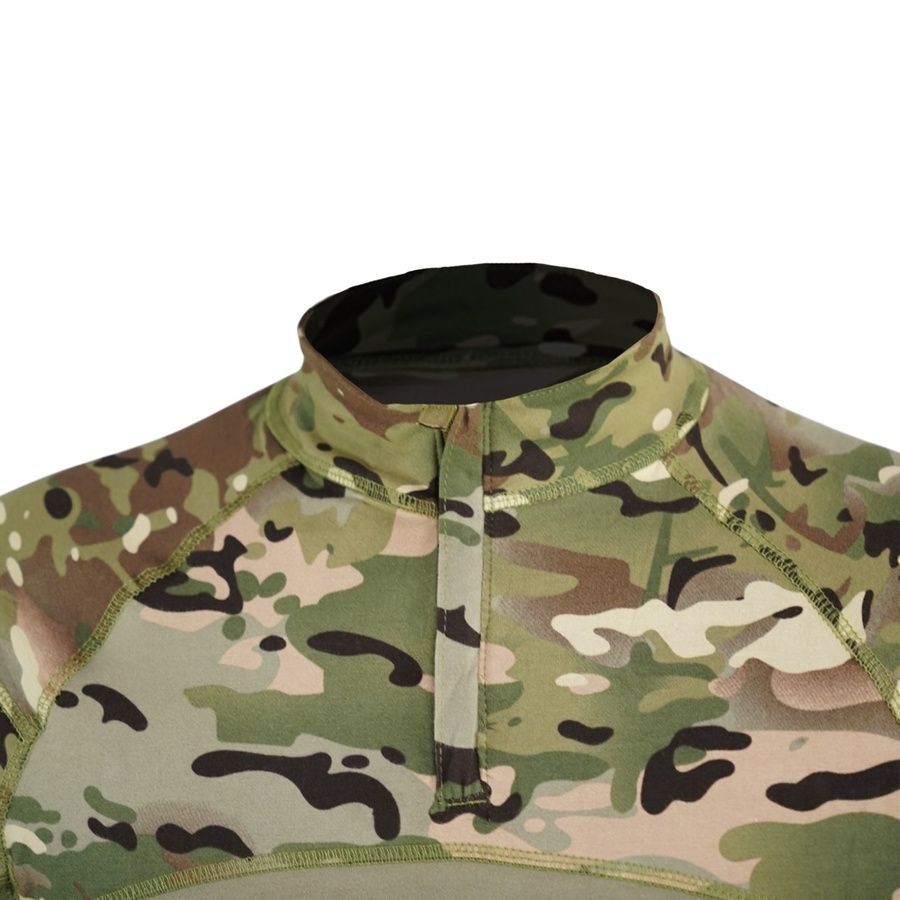 Тактична бойова сорочка UBACS Tactical Series Long Sleeve з посиленими рукавами та велкро-панелями фото