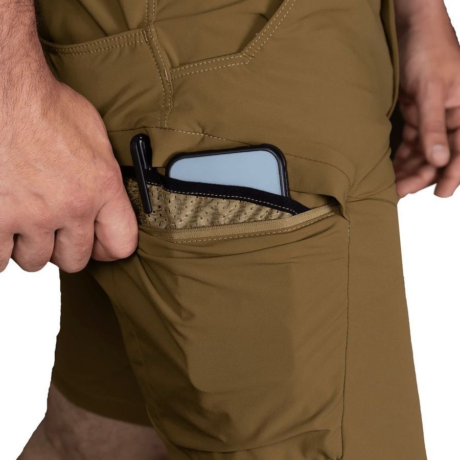 Тактичні чоловічі шорти Lizard Nylon койот Camotec фото
