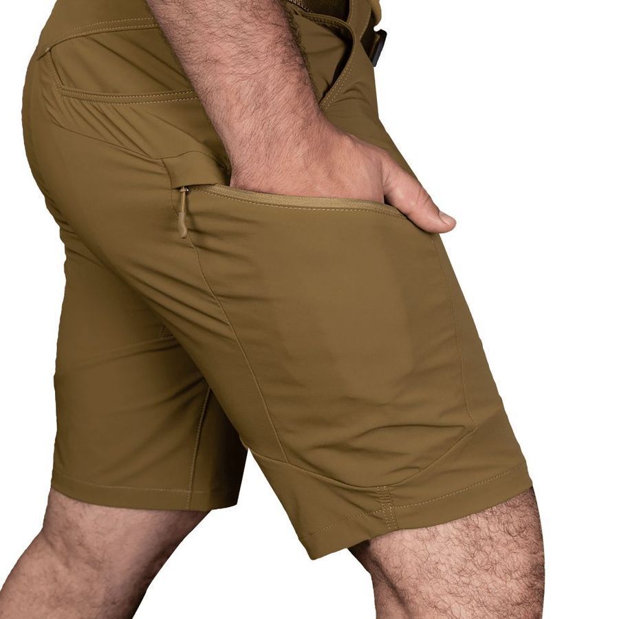 Тактичні чоловічі шорти Lizard Nylon койот Camotec фото