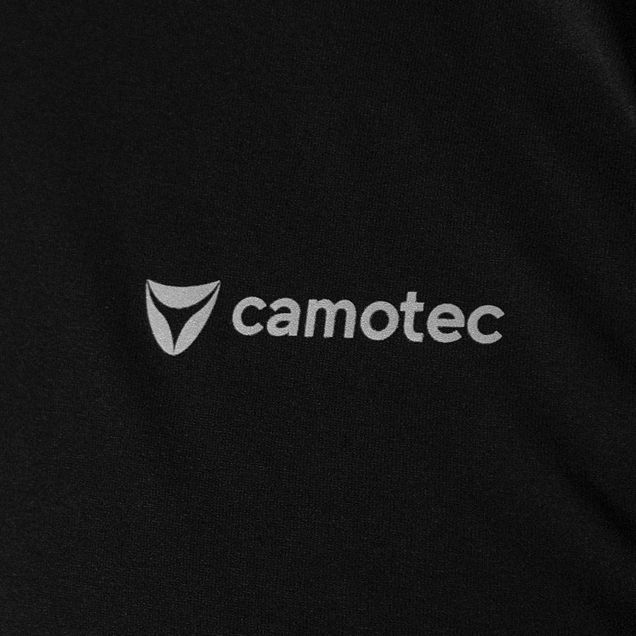 Футболка Totem V-neck черная Camotec фото