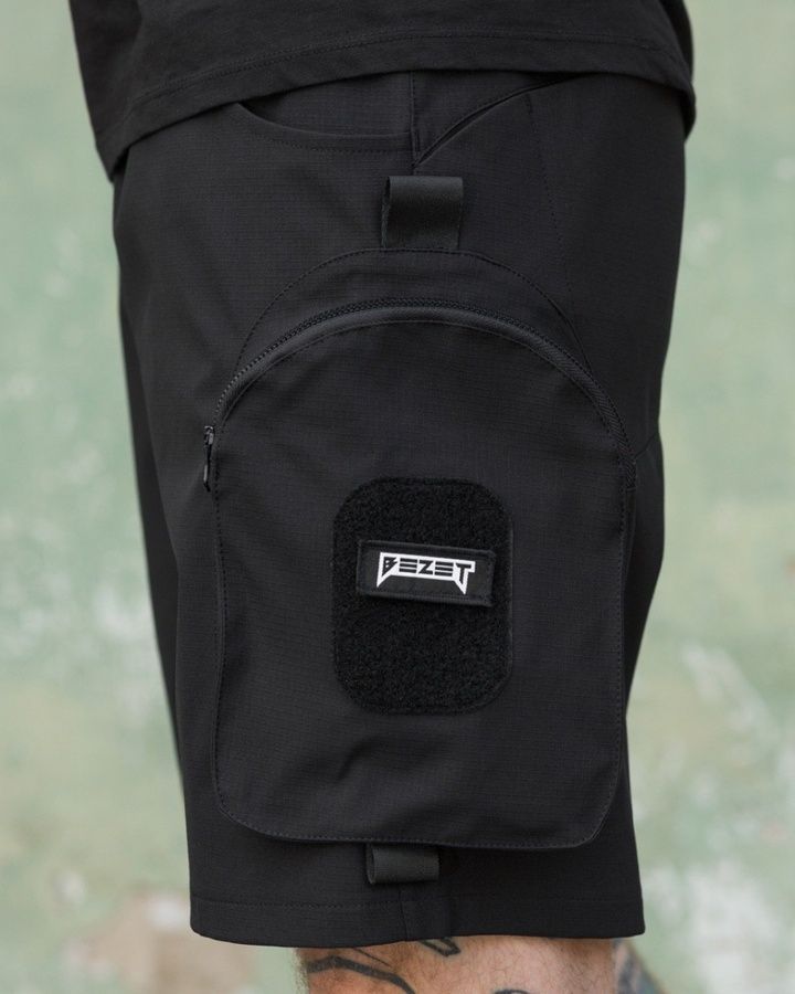 Шорти карго BEZET Приціл чорний фото