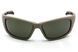 Окуляри Venture Gear Tactical Howitzer Tan (forest gray) Anti-Fog, чорно-зелені в пісочній оправі фото 1