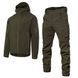 Демисезонный костюм военный Stalker SoftShell Олива Camotec фото 1