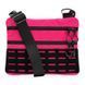 Тактична чоловіча сумка через плече RoKit Pink Black M із MOLLE та панеллю велкро фото 3