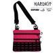 Тактическая мужская сумка через плечо RoKit Pink Black M с MOLLE и панелью велкро фото 1