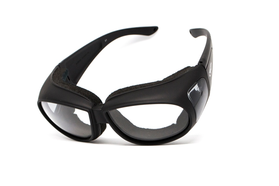 Захисні окуляри-маска Global Vision Outfitter Photochromic (clear) Anti-Fog, фотохромні прозорі фото