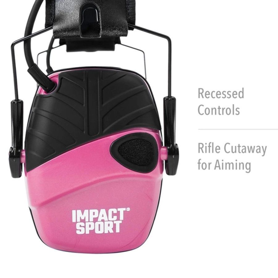 Активні захисні навушники Howard Leight Impact Sport R-02523 Pink фото