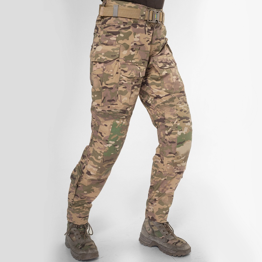 Жіночі штурмові штани Gen 5.2 Multicam (STEPPE) UATAC з наколінниками M фото