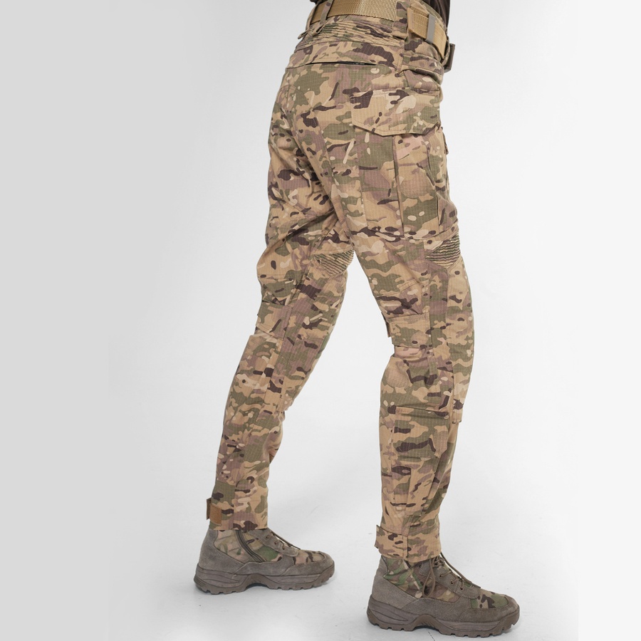 Жіночі штурмові штани Gen 5.2 Multicam (STEPPE) UATAC з наколінниками M фото