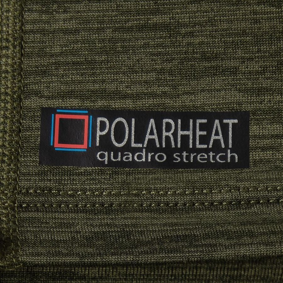 Жіноча термобілизна Pani Polarheat QS Олива Меланж фото