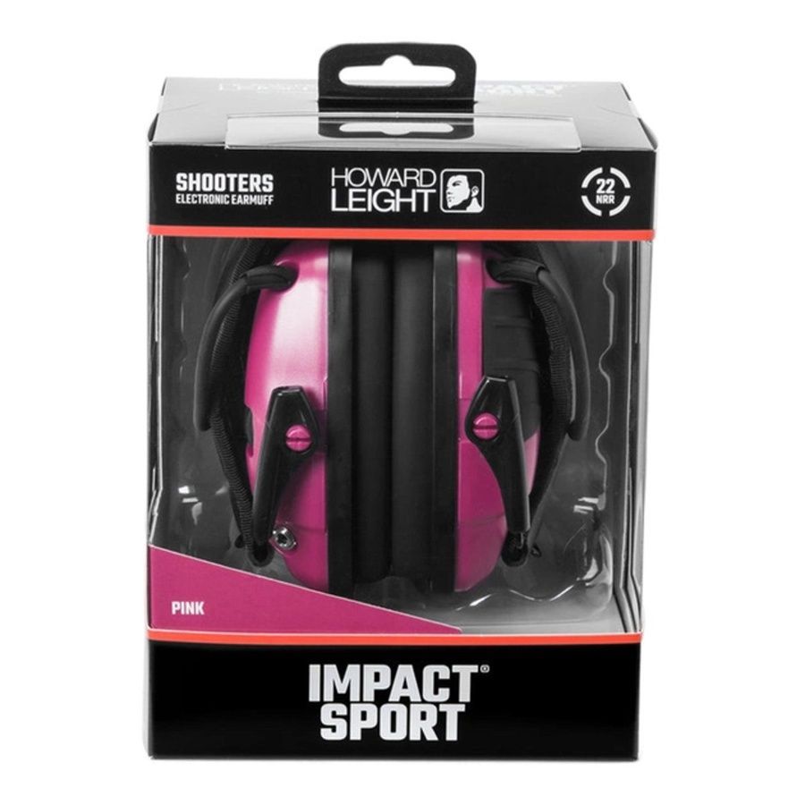 Активні захисні навушники Howard Leight Impact Sport R-02523 Pink фото