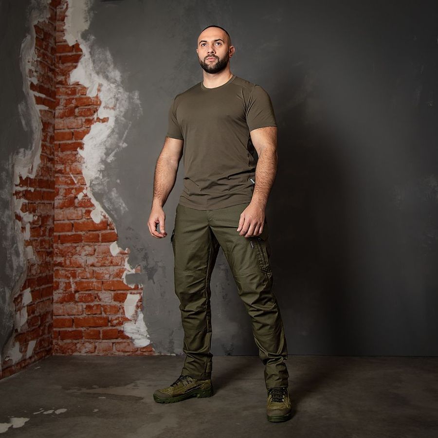Мужская футболка Totem LT Olive Camotec фото