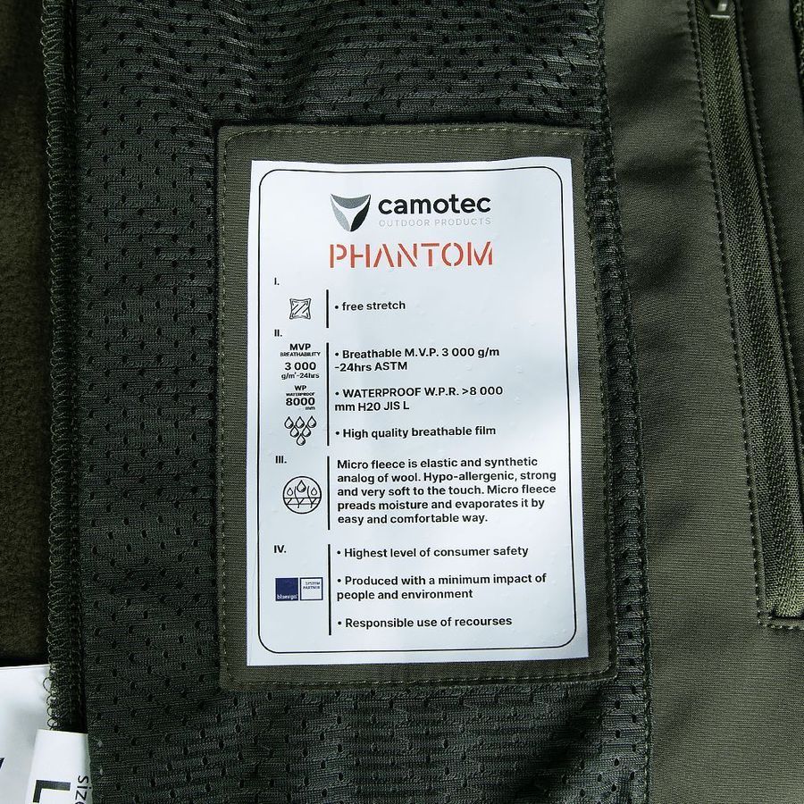 Куртка Phantom System Олива фото